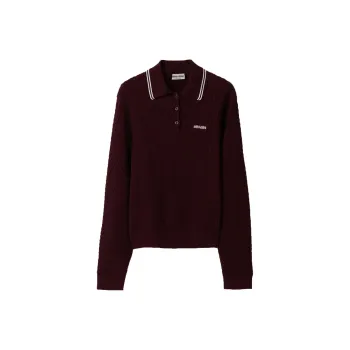 MIU MIU Polo Shirt Women's Burgundy