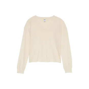 Victoria's Secret Drop Shoulder Sleeve T Shirt Women's White Shell