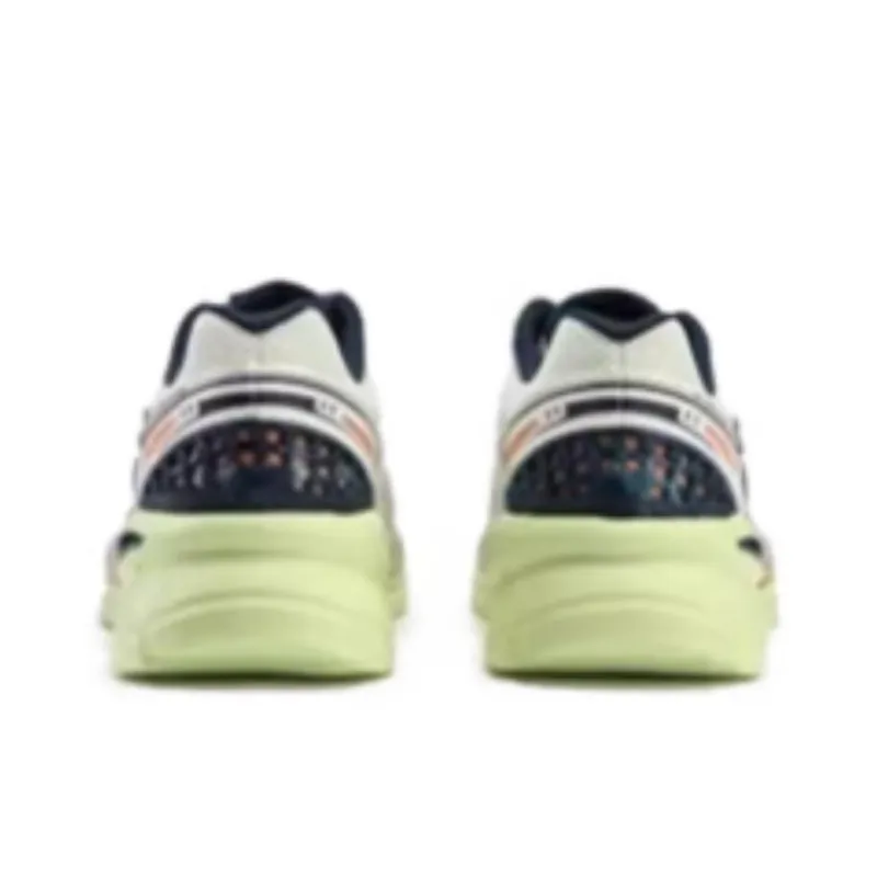 361° Cushioning, Wear Resistant Low Top Running Shoes Men's Black White Green-2