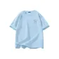 Glacier Blue (M Raw Chocolate Smile Chest Logo)