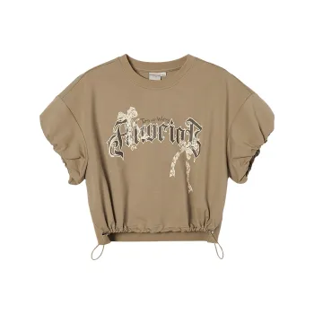 EPTISON WOMAN Puff Sleeve T Shirt Women's
