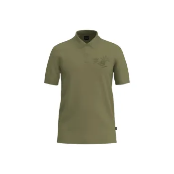 HUGO BOSS SS25 Polo Shirt Men's Grass Green