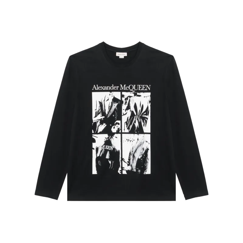 Alexander McQueen FW22 T Shirt Men's Black-0