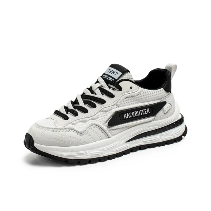 HACKBUTEER Low Top Chunky Sneakers Men's Box Included-8
