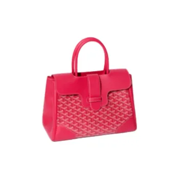 GOYARD Saigon Canvas Tote Bag, Shopping Bag, Handbag Regular Women's Rose Pink