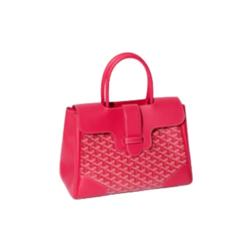 GOYARD Saigon Canvas Tote Bag, Shopping Bag, Handbag Regular Women's Rose Pink