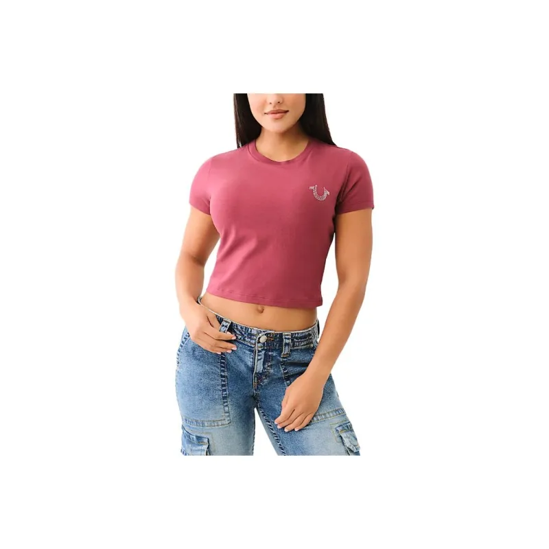 TRUE RELIGION T Shirt Women's Light Red-0