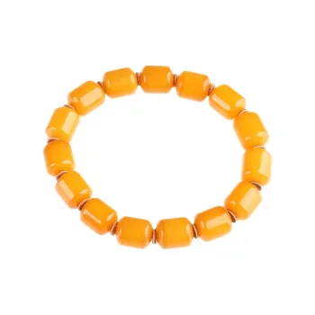 POSILAN Amber/Beeswax Bracelets Unisex