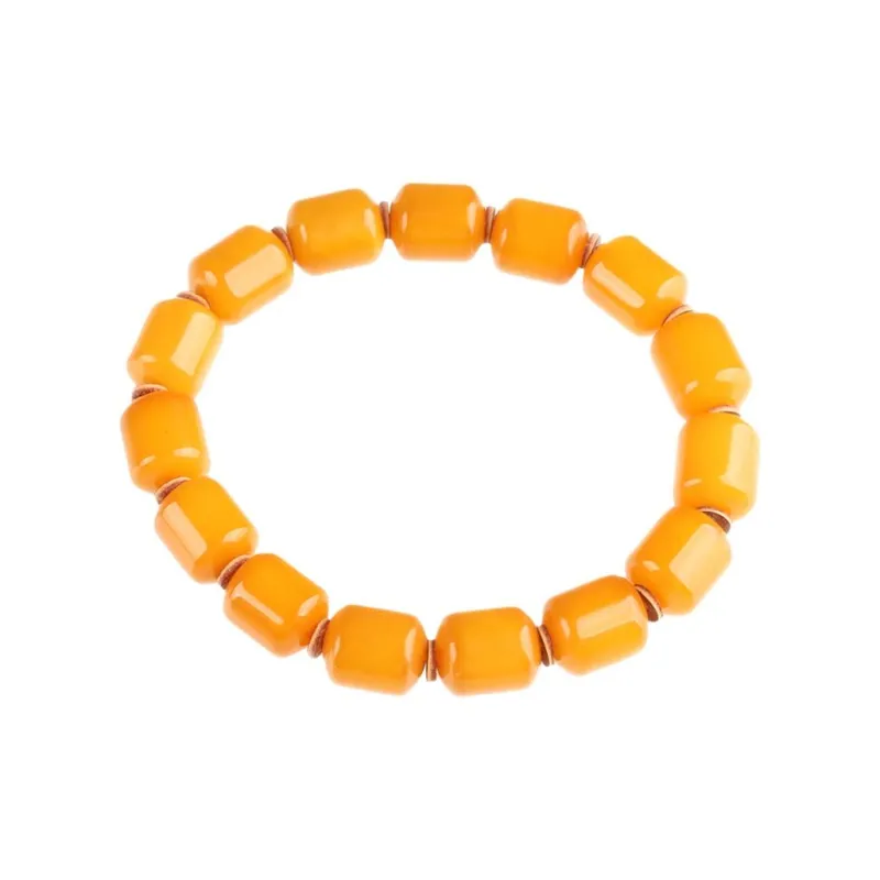 POSILAN Amber/Beeswax Bracelets Unisex-0