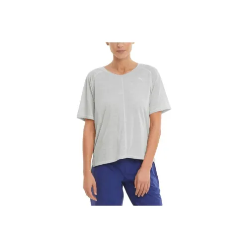 PUMA STUDIO Yoga T-Shirt Women's Egg Wine
