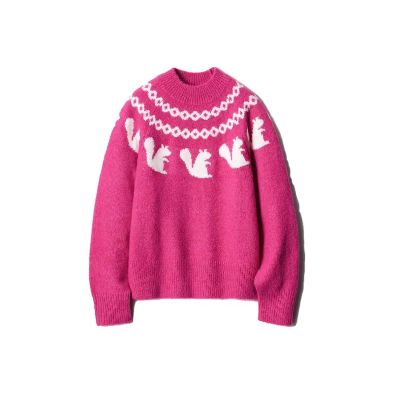 Jw Anderson X UNIQLO Jw Anderson Co Branded Series Knitwear Women's Pink-0