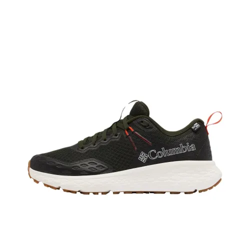 Columbia Shock Absorbers With Slip Resistant Features Low Top Hiking Shoes Men's Black