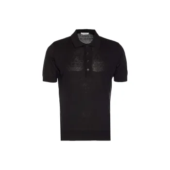 PAOLO PECORA MILANO Polo Shirt Men's Black
