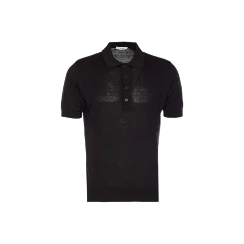 PAOLO PECORA MILANO Polo Shirt Men's Black