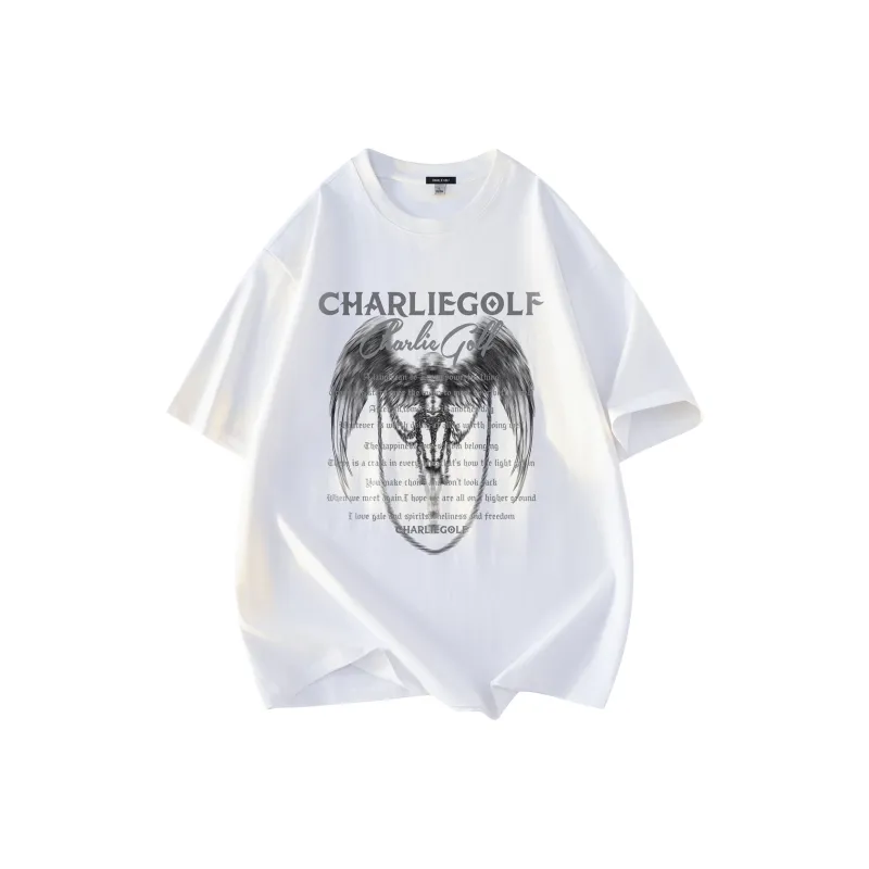 CHARLIE GOLF T Shirt Unisex Black-2