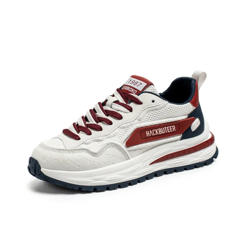 HACKBUTEER Low Top Chunky Sneakers Men's Box Included-2