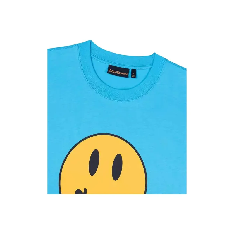 Drew House SS25 T Shirt Unisex Lake Blue-2