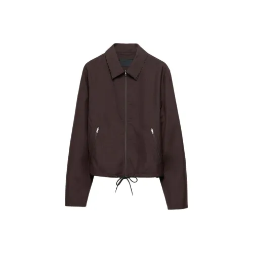 PRADA Jackets & Coats Men's Ebony