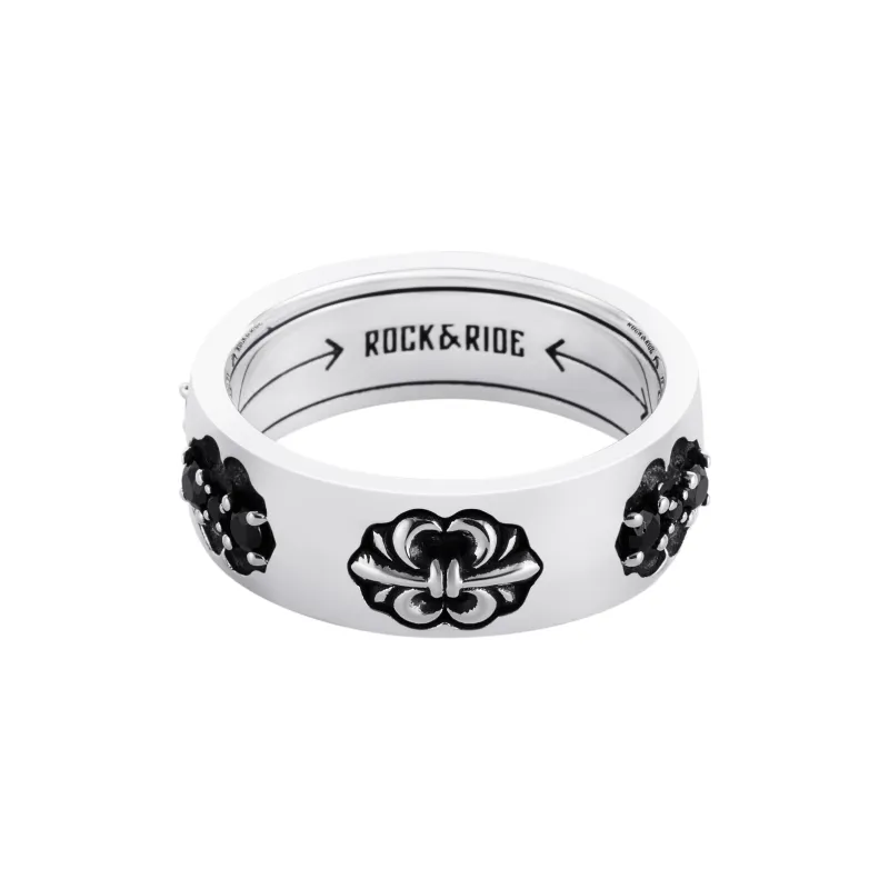 ROCK&RIDE 925 Sterling Silver Rings Men's-0