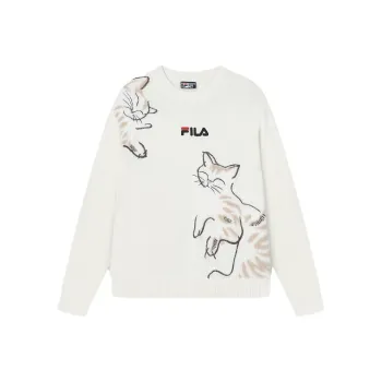 FILA Knitwear Women's Light Beige White
