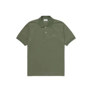 LACOSTE Polo Shirt Men's Olive Green