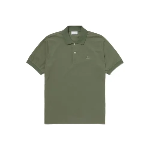 LACOSTE Polo Sweatpants shirt Men's Olive Green