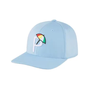 PUMA Polyester, Polyurethane, Cotton Baseball Caps Men's Blue