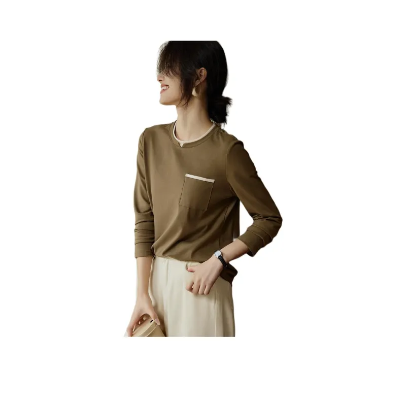 XWI T Shirt Women's Olive Green-0