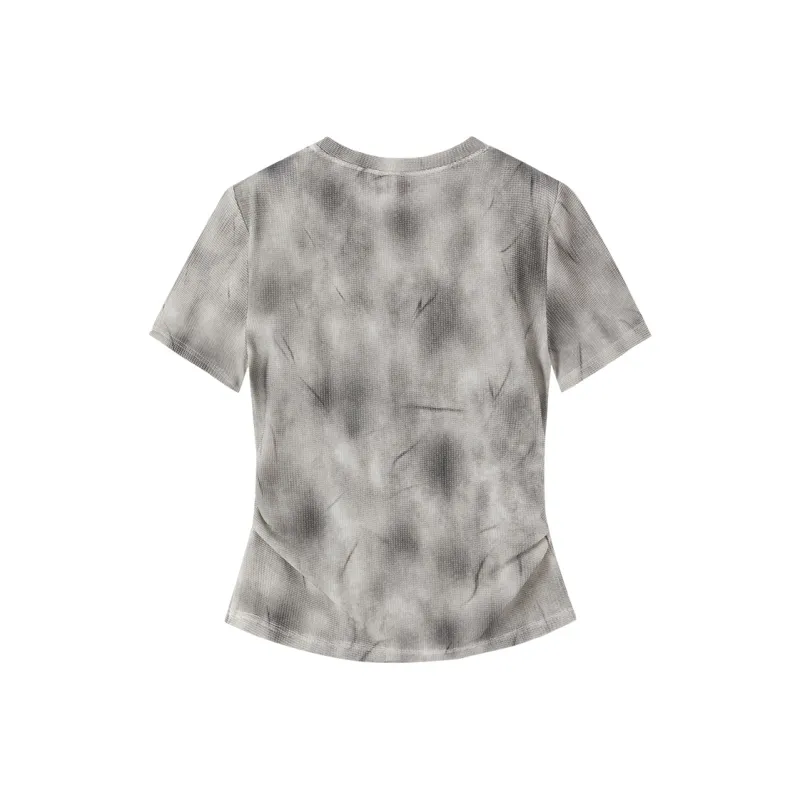 XIANGYING T Shirt Women's Medium Gray-1