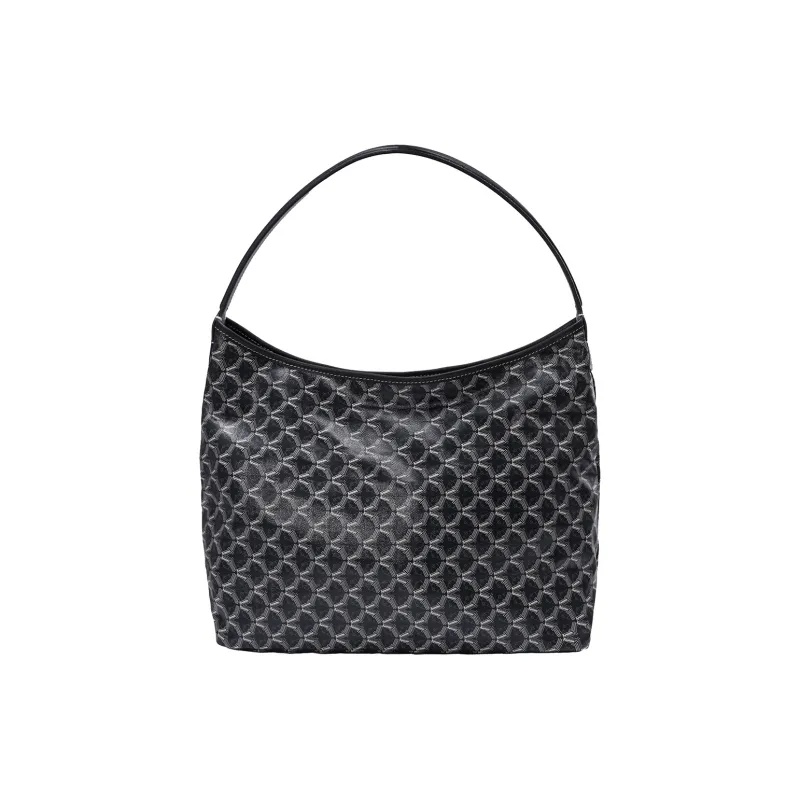 AQUASCUTUM PVC Tote Handbag Women's Gray-2