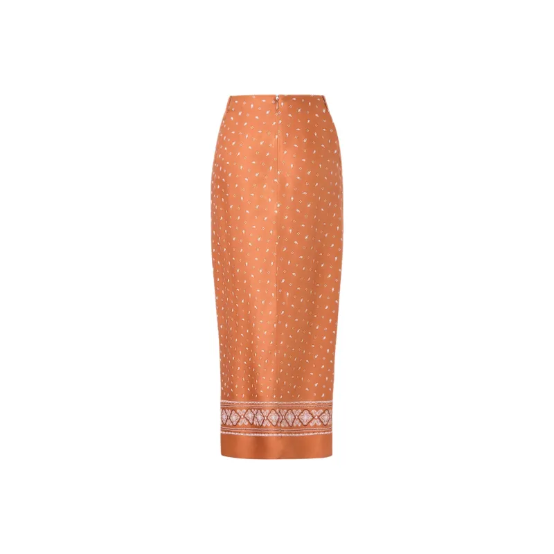 PINKO Bandana print Skirt-1