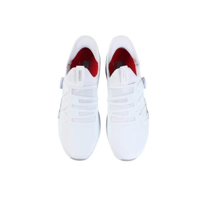 Skechers Go Golf Collection Anti Slip Wear Resistant Low Top Golf Shoes Men's White-3