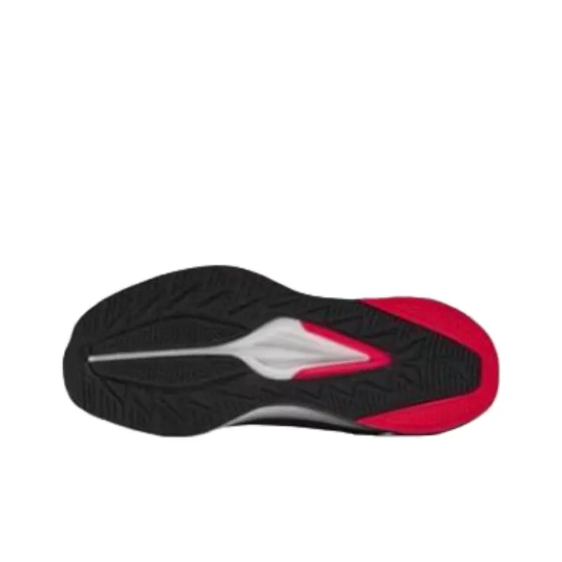 Anta Rocket 6.0 Anti-Slip Wear-Resistant Low-Top Running Shoes Men's Black Red Gray-4