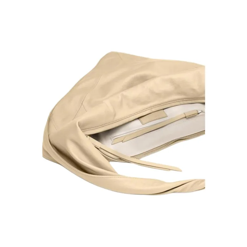 Lemaire Lambskin Shoulder Bag Women's Light Beige-3