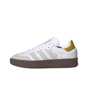 Adidas Originals SAMBA XLG Anti Slip Wear Resistant Low Top Skateboard Shoes Unisex White Brown
