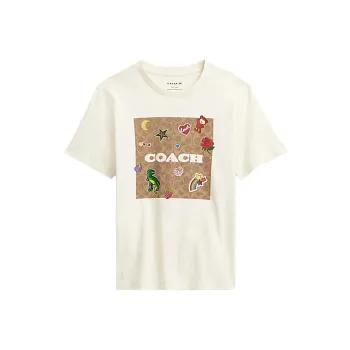 COACH SS24 T Shirt Women's Cream