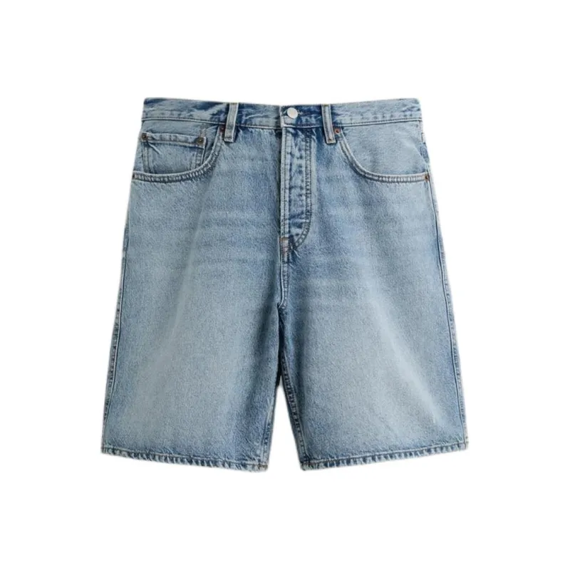 ZARA Denim Shorts Men's Medium Blue-0