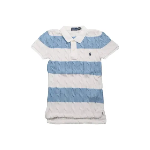 Polo Ralph Lauren Striped Cable knit Polo Shirt