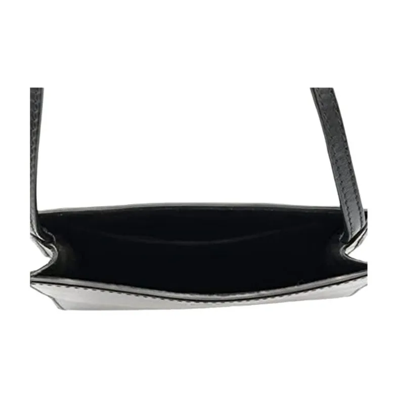 A.P.C Jamie Cow Leather Crossbody Bag, Shoulder Bag Men's Black-4