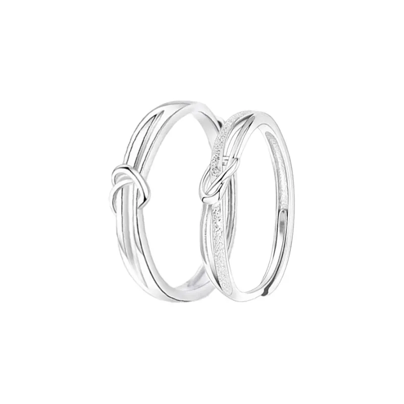 CHINA GOLD Sterling Silver Rings Unisex-4