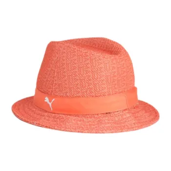 PUMA Polyester Bucket Hats Men's Orange