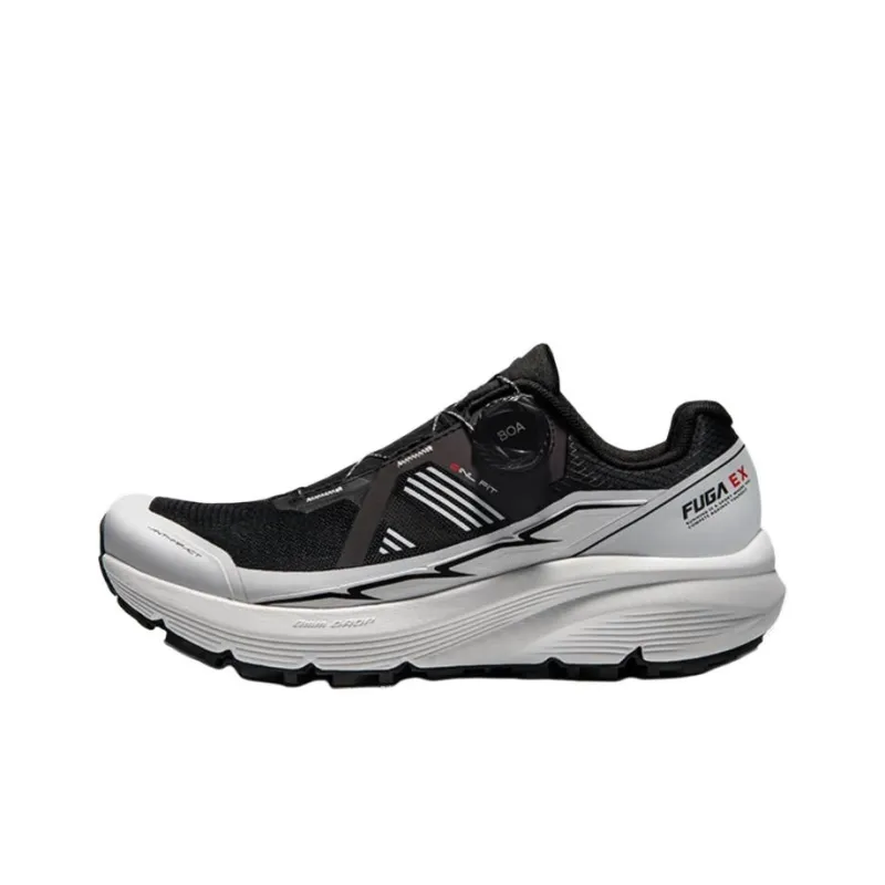 KAILAS FUGA Anti-Slip Wear-Resistant Low-Top Trail Running Running Shoes Women's Black Gray-0