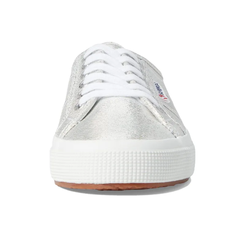 SUPERGA Rubber Sole Abrasion Resistant Closed Toe Slippers Women's Silver-3