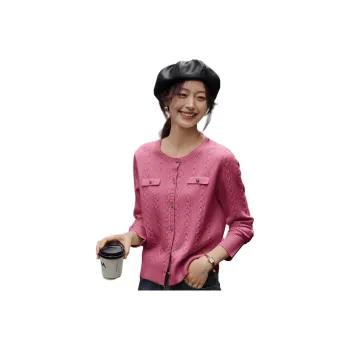 Mo Han Yi Mei Knitwear Women's Fuchsia
