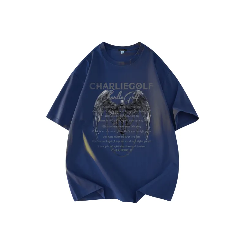 CHARLIE GOLF T Shirt Unisex Black-10