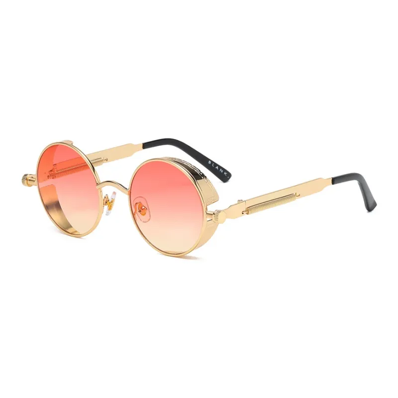 SOMAN Metal Round Sunglasses Unisex-29