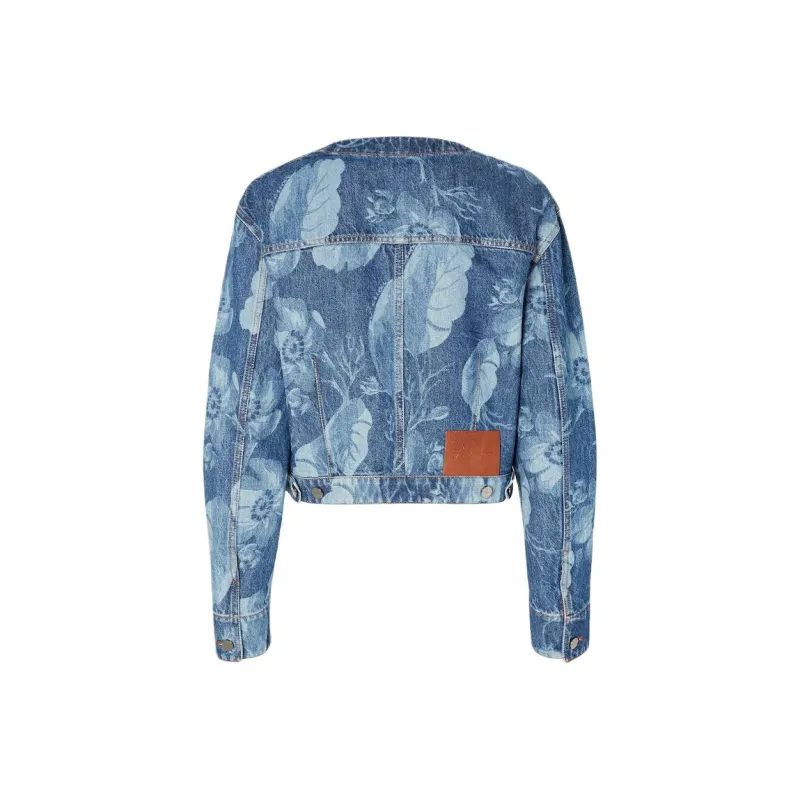 FENDI SS25 Denim Jacket Women's Blue-1