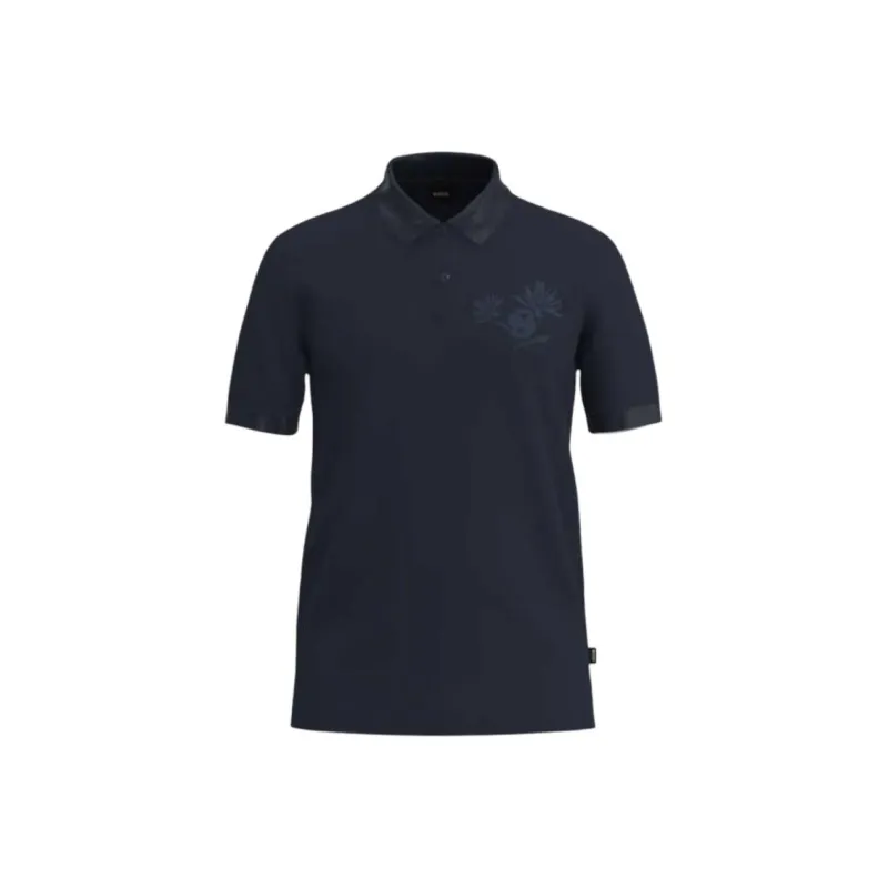 HUGO BOSS SS25 Polo Shirt Men's Dark Blue-0