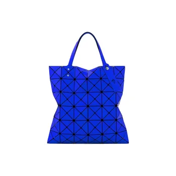 ISSEY MIYAKE PVC Tote Bag, Shopping Bag, Shoulder Bag, Handbag Women's Klein Blue