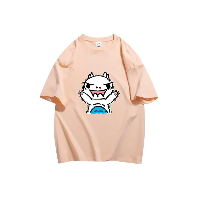 Monster Diaries Drop Shoulder Sleeve T Shirt Unisex G6408-4